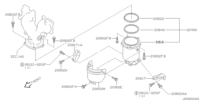 Catalyst converter