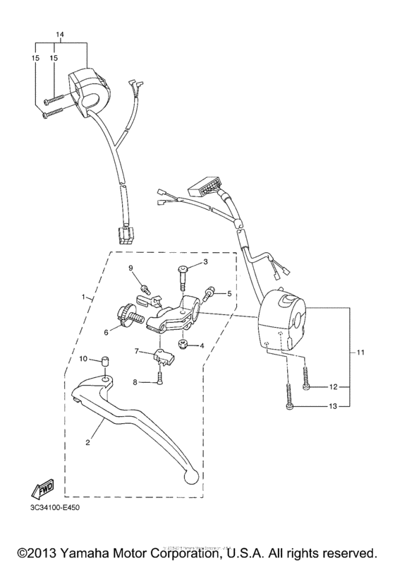 Handle switch & lever