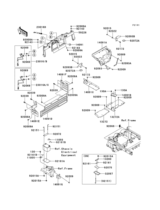 Frame fittings(1/2)(m9f-mbf)