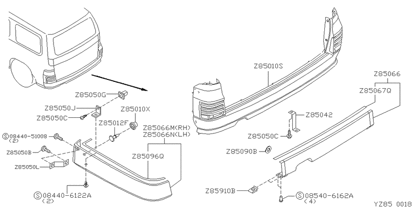 rear bumper