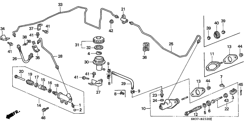 Clutch master cylinder