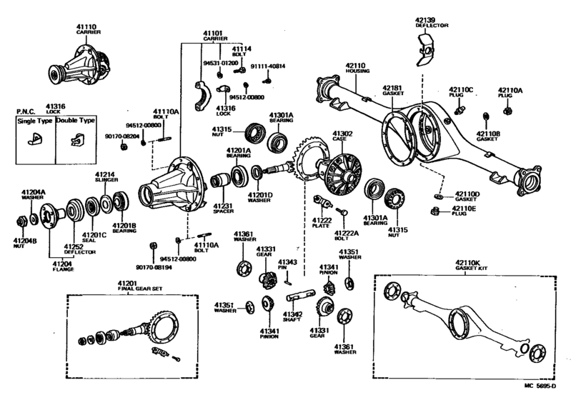 Rear Axle Housing & Differential