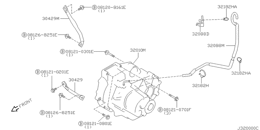Manual transmission, transaxle & fitting