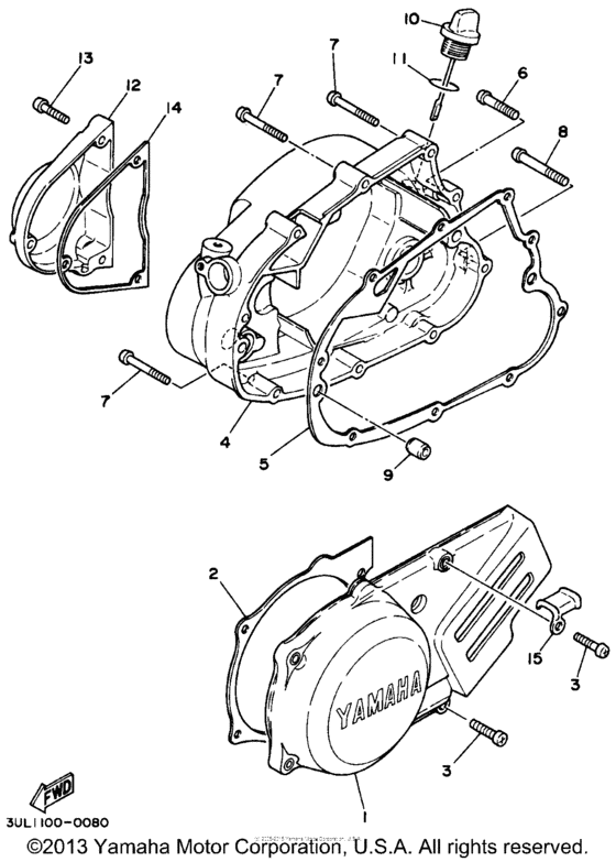 Crankcase cover