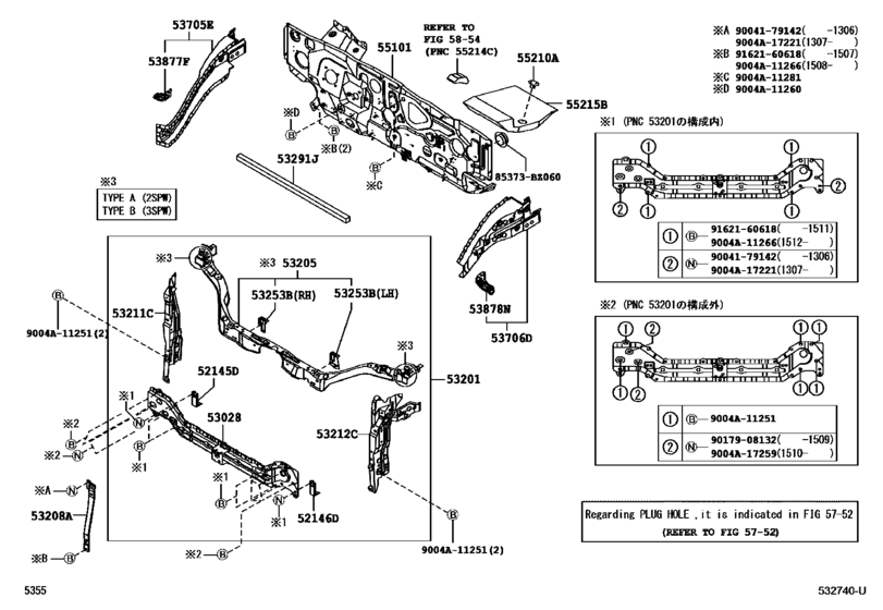 Front Fender Apron & Dash Panel