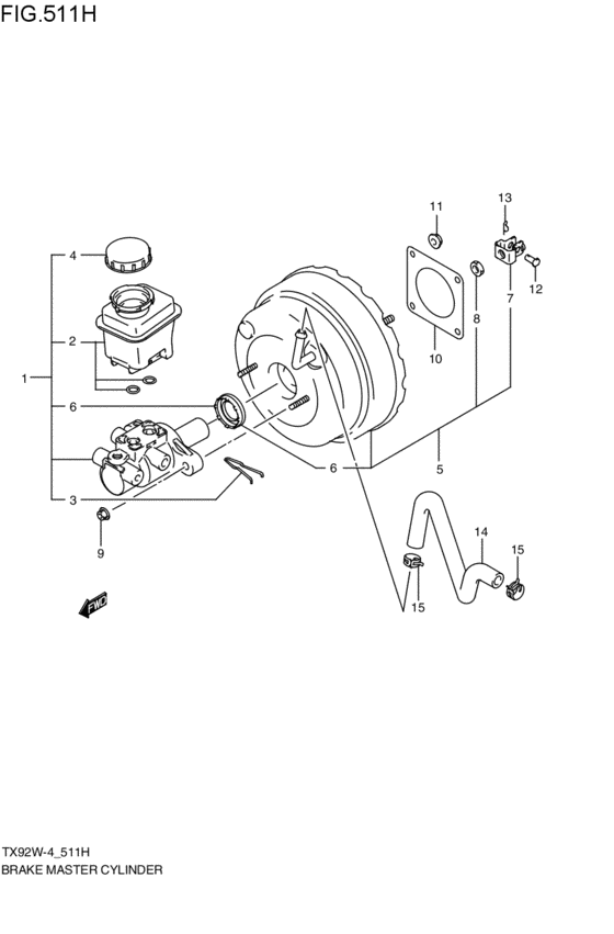 brakes master cylinder