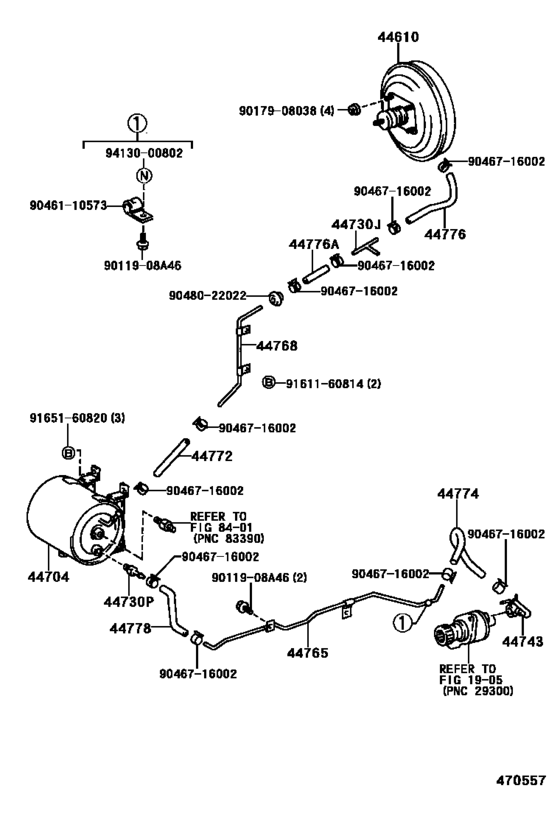 Brake Booster & Vacuum Tube