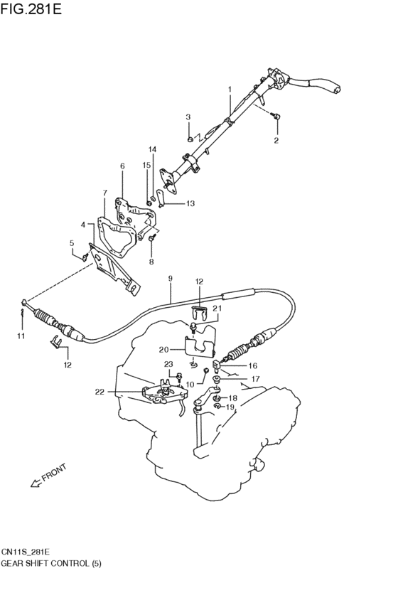 gearlever control