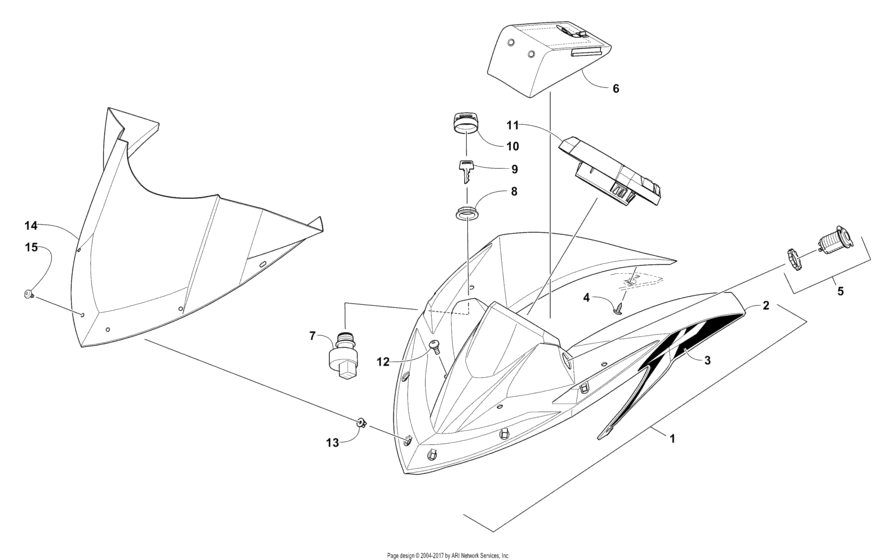 Windshield And Instruments Assemblies