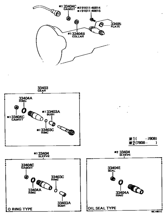 Speedometer Driven Gear (Mtm)
