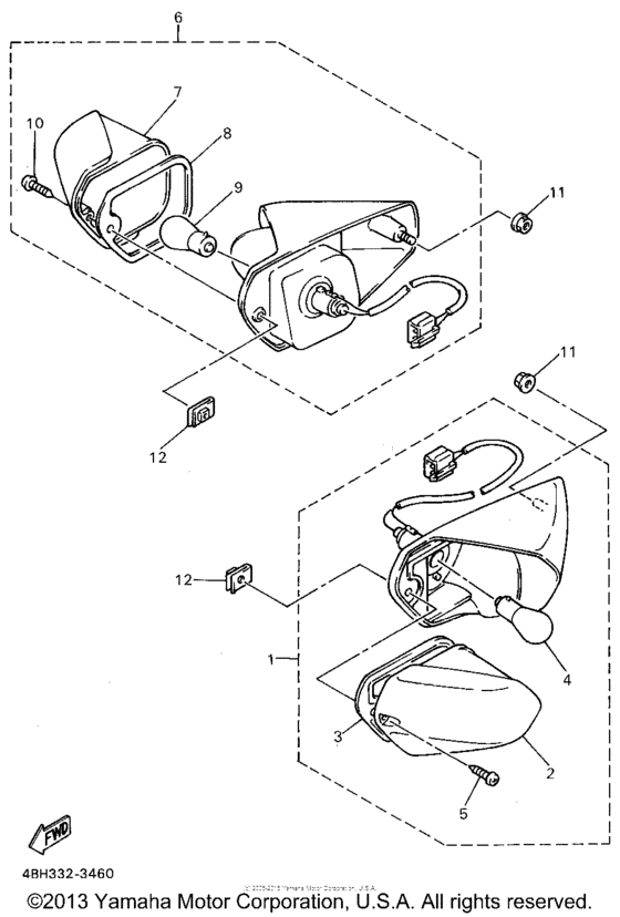 Turnsignal flasher light