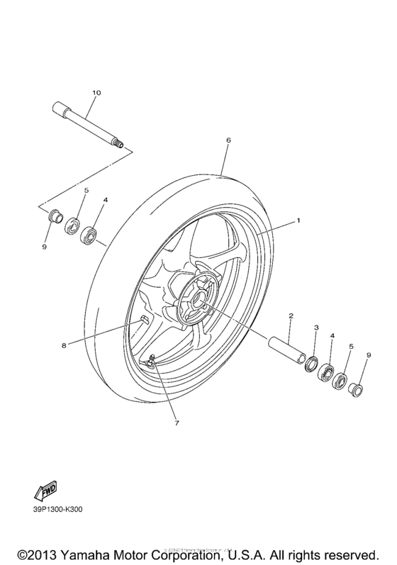 Front wheel