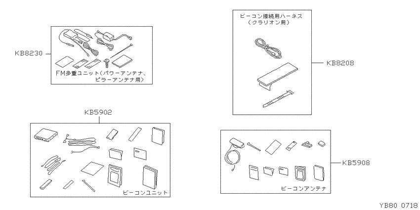 stereo, TV, navigator