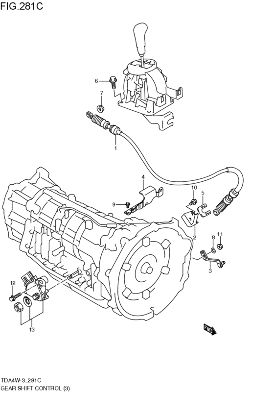 gearlever control