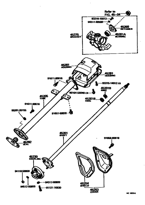 Steering Column & Shaft