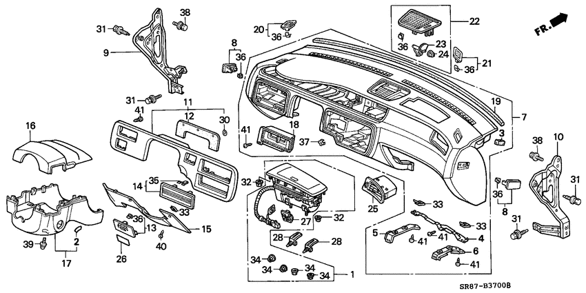 Instrument panel