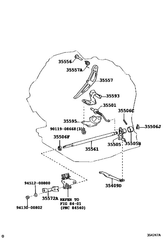 Throttle Link & Valve Lever (Atm)