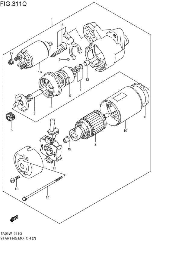 starting motor