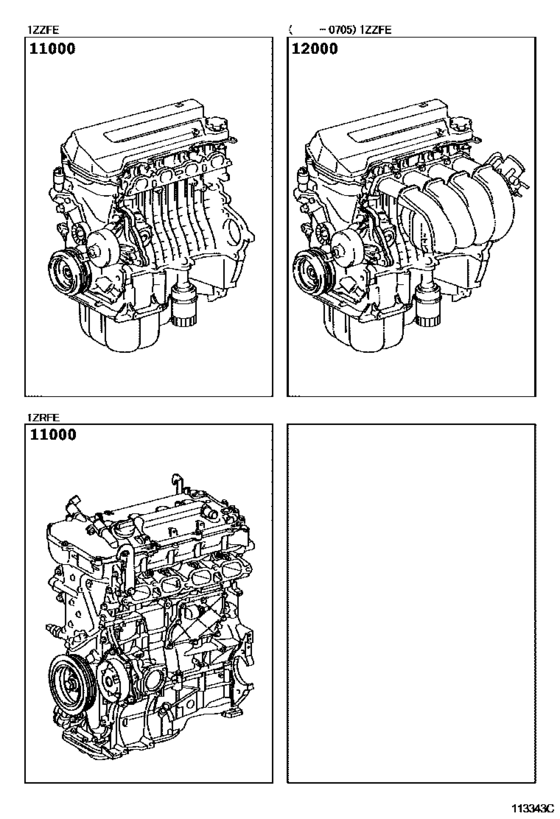 Partial Engine Assembly