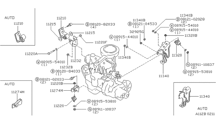 Engine & transmission   mounting