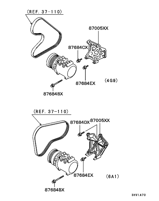 A/c cond, piping(auto,full:a)