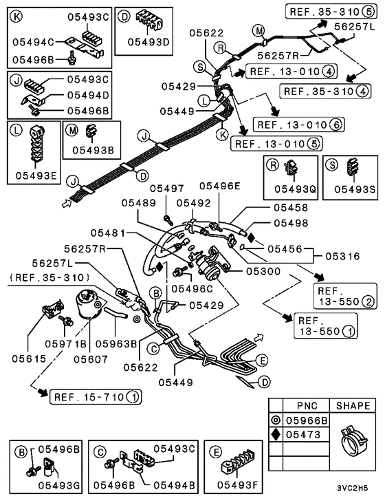 Fuel line & vapor gas control