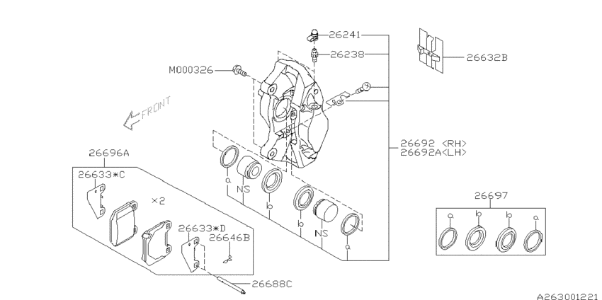 Rear brake