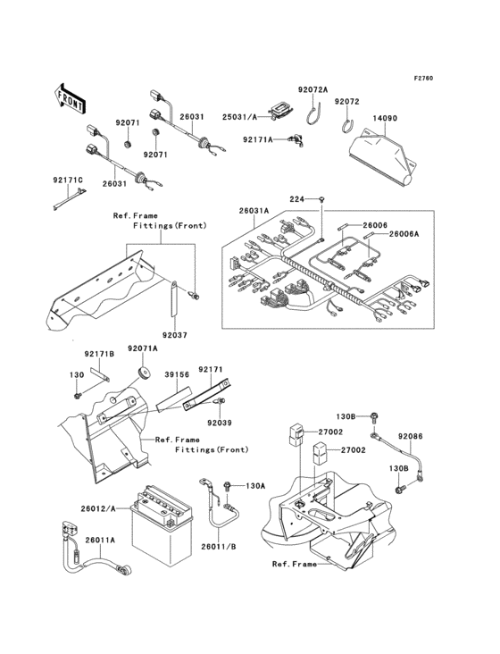 Chassis electrical equipment