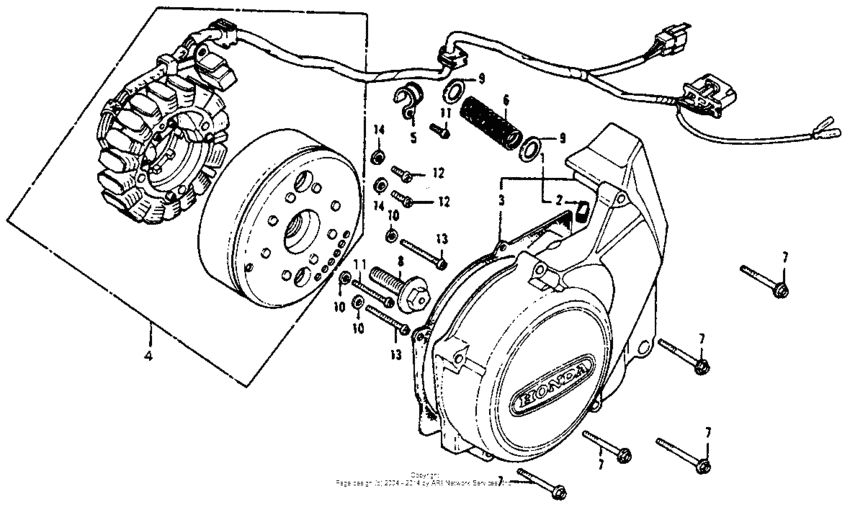 Left Crankcase Cover