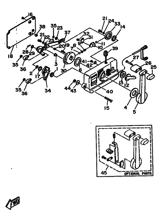 Remote control assy