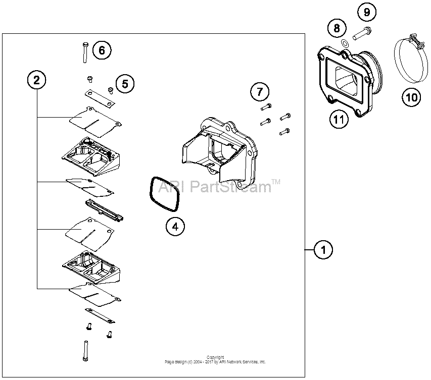 Reed Valve Case