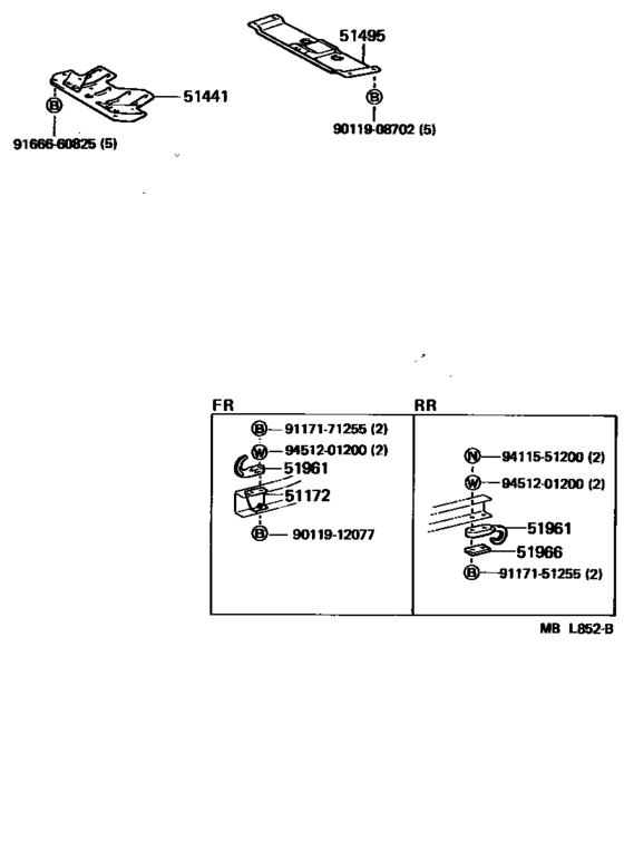 Suspension Crossmember & Under Cover