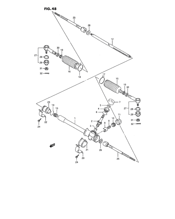 Steering unit