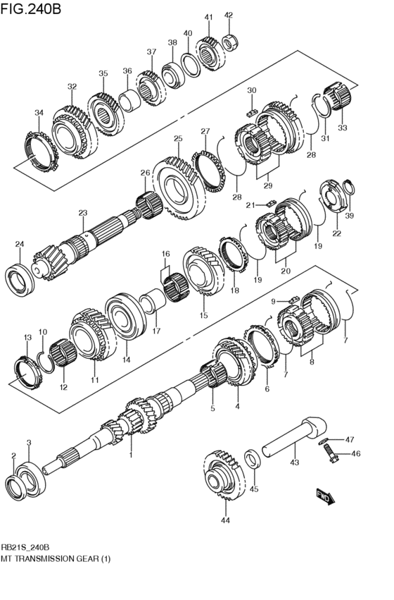mt - transmission gear