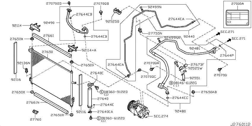 air conditioner (engine room)
