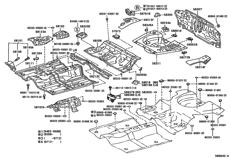 Floor Pan & Lower Back Panel