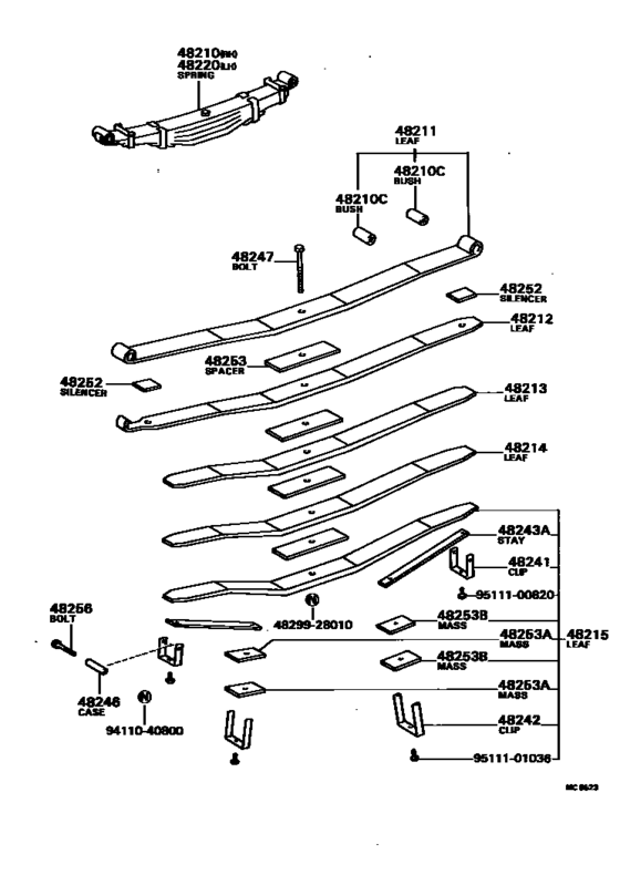 Rear Spring & Shock Absorber
