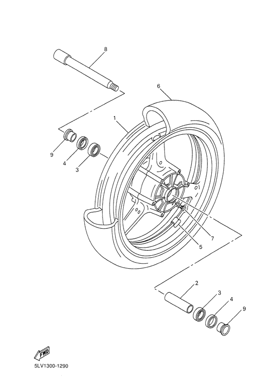 Front wheel