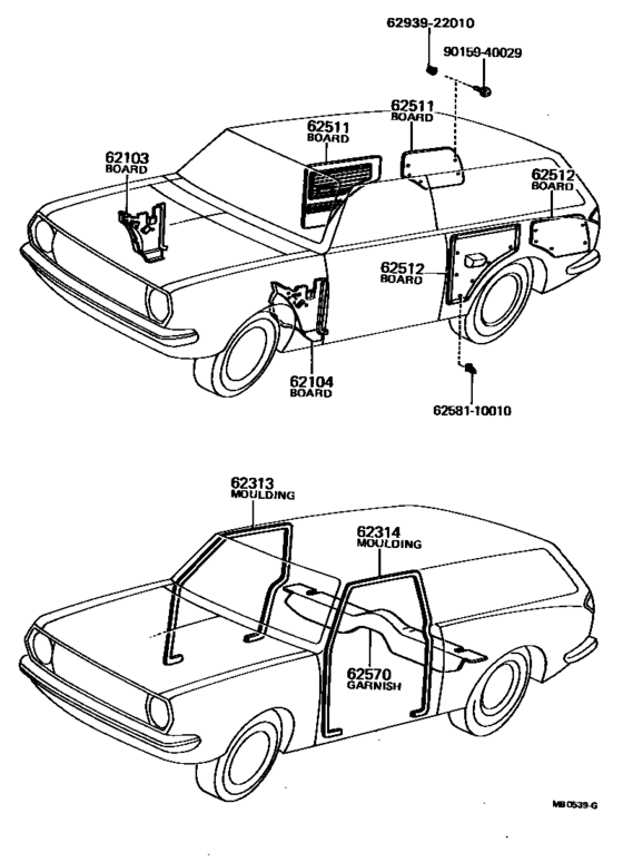 Inside Trim Board & Door Opening Trim Moulding
