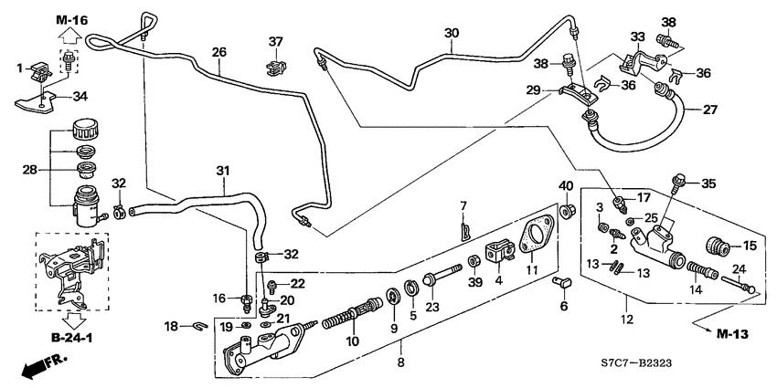 Clutch master cylinder
