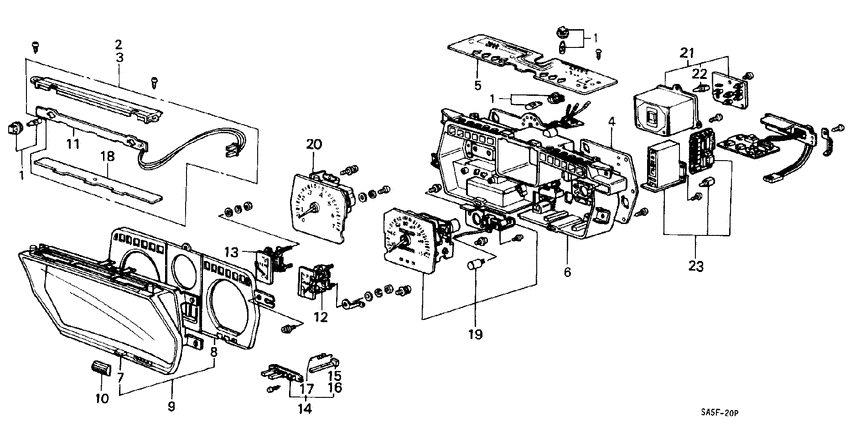 Speedometer component