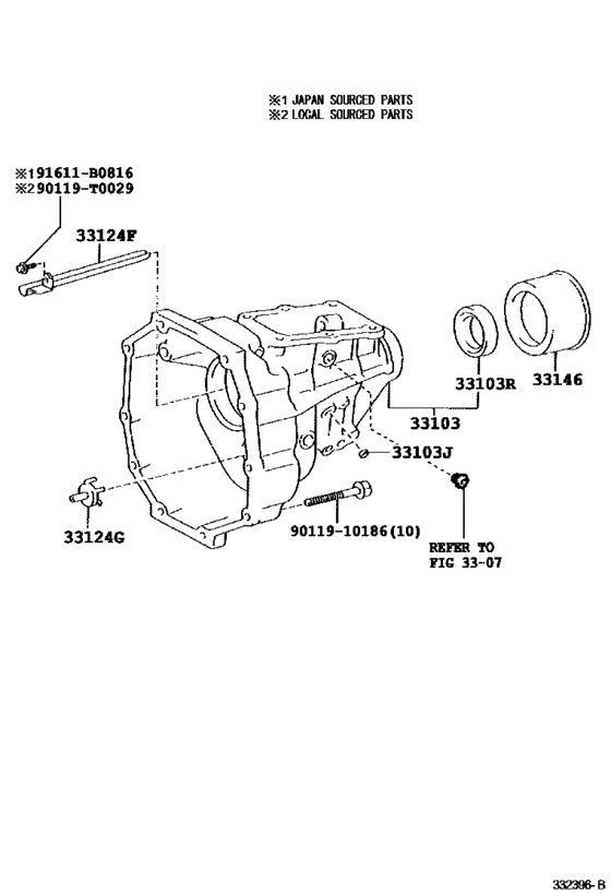 Extension Housing (Mtm)