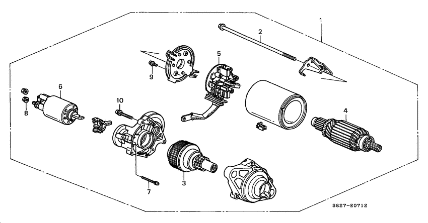 Starter motor