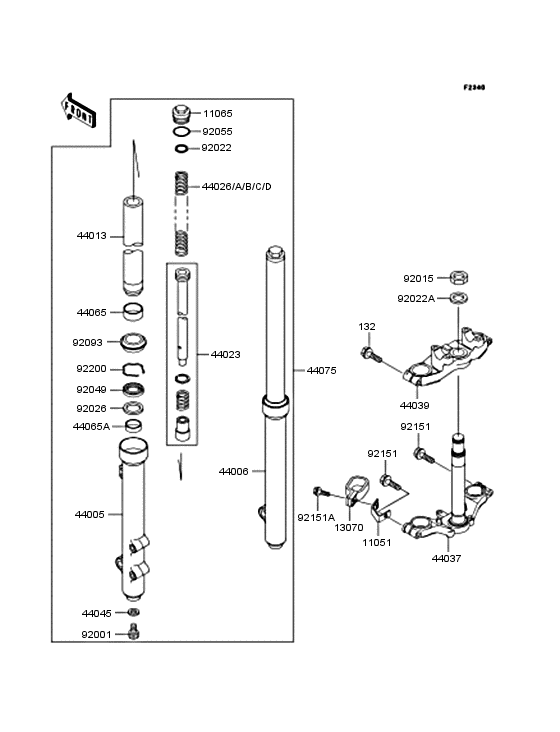 Front fork