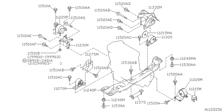 Engine & transmission   mounting