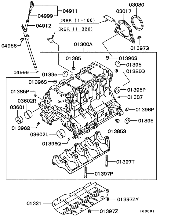 Cylinder block
