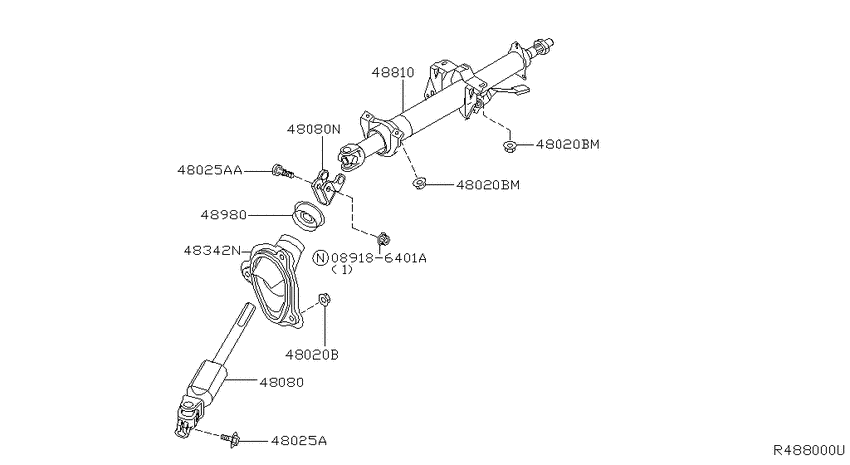 Steering column
