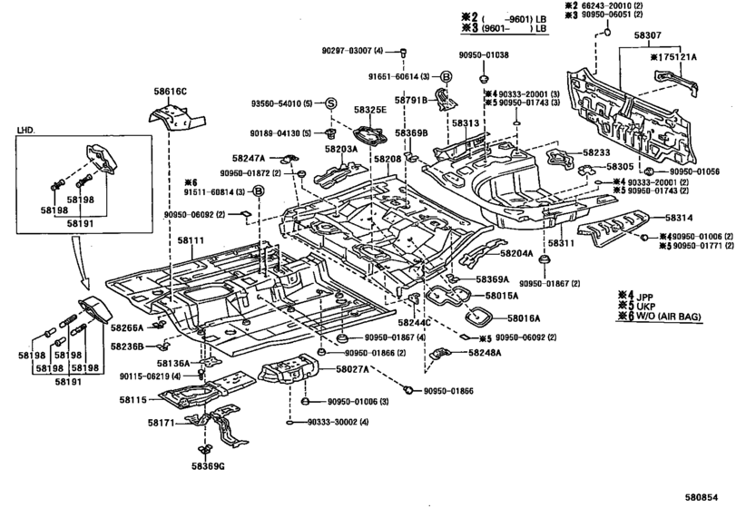 Floor Pan & Lower Back Panel