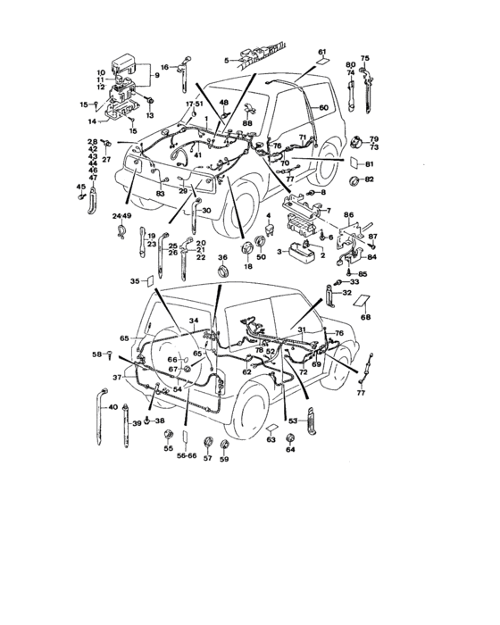 Wiring, type 2,type 3
