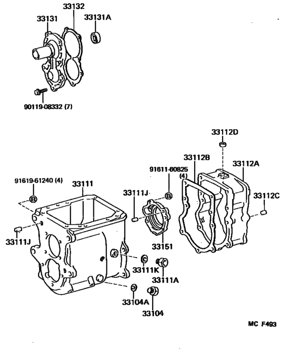 Clutch Housing & Transmission Case (Mtm)